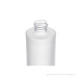 Empty Glass Bottles With Pump Frosted Cylinder Glass Bottles with Treatment Pump (40ml, 55ml, 65ml, 90ml, 110ml) Factory